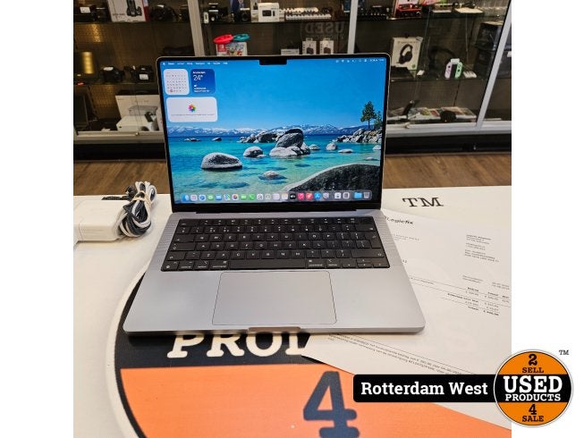 Macbook Pro 14 2021 M1 Max - 32GB - 512GB - Nieuwe Accu, Computers en Software, Apple Macbooks, Apple, Zo goed als nieuw, Support@apple.com