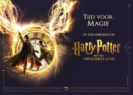2 Musical tickets - Harry Potter en het Vervloekte kind, Tickets en Kaartjes, Twee personen, Oktober, Arrangement, Toneel