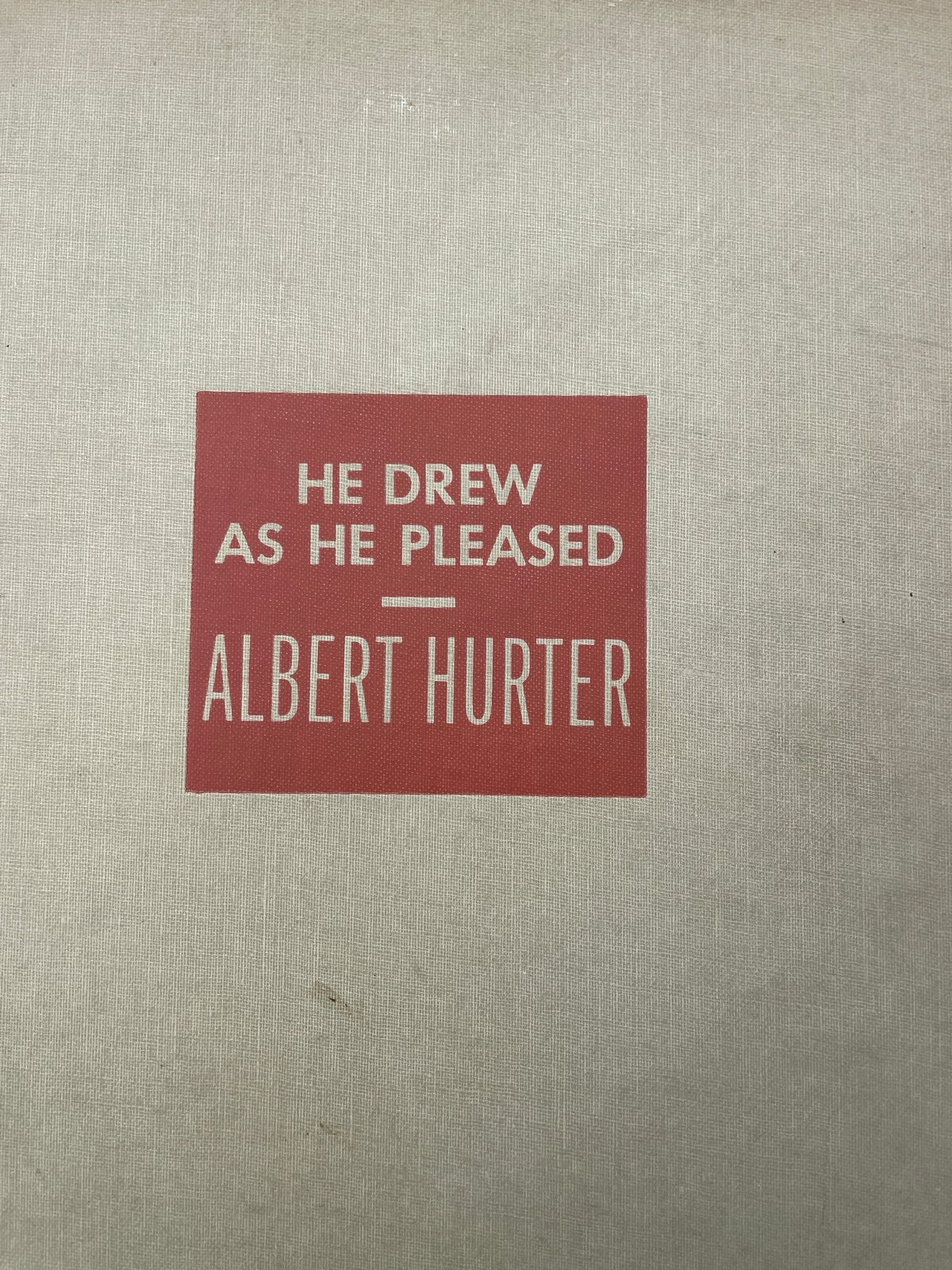 He Drew As He Pleased - Albert Hurter (Disney Art), Ophalen of Verzenden, Zo goed als nieuw, Overige onderwerpen