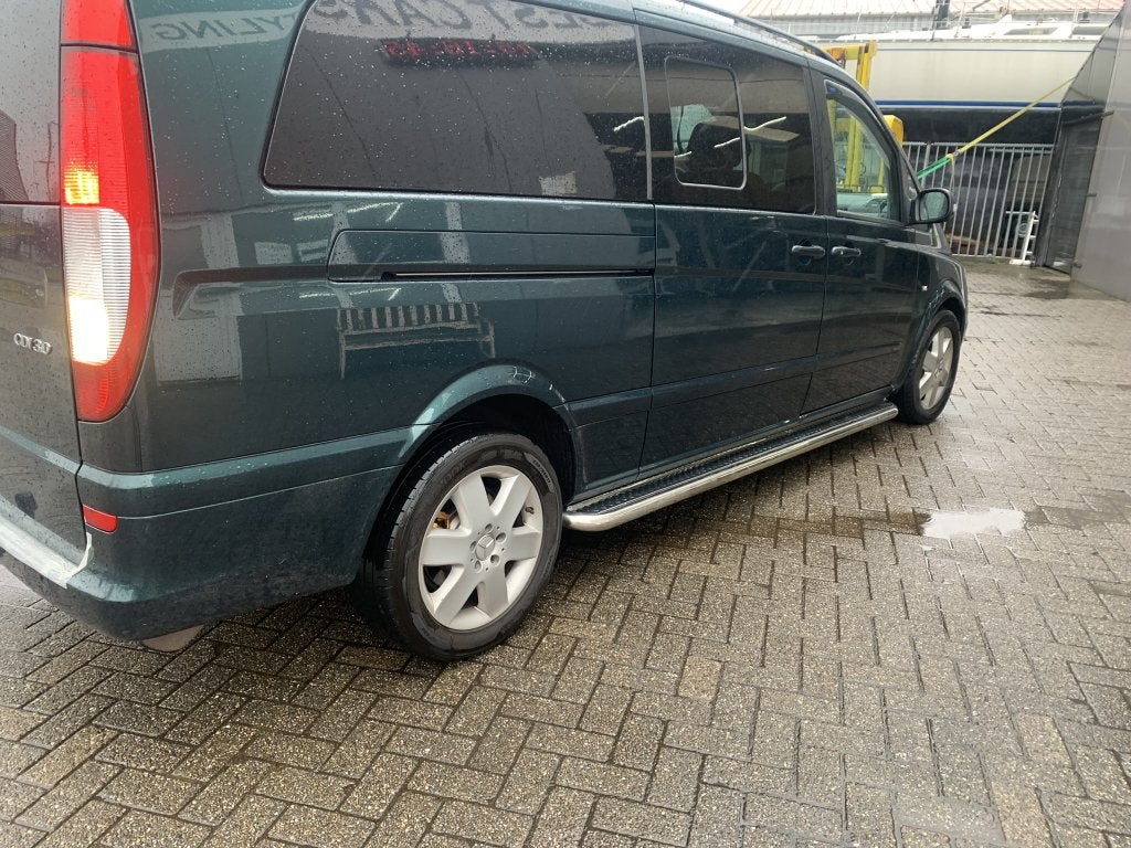 AANBIEDING Vito (nieuw model) W639 Sidebars met RVS-Plaat, Niet ingevuld, Niet ingevuld, Niet ingevuld