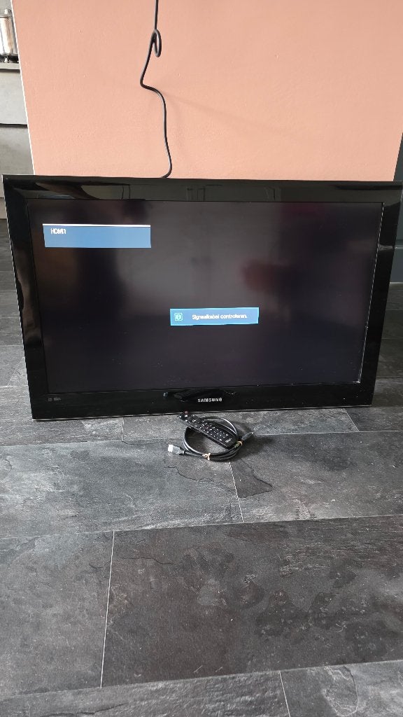 Samsung TV 37 inch, Ophalen, Gebruikt, 50 Hz, 80 tot 100 cm
