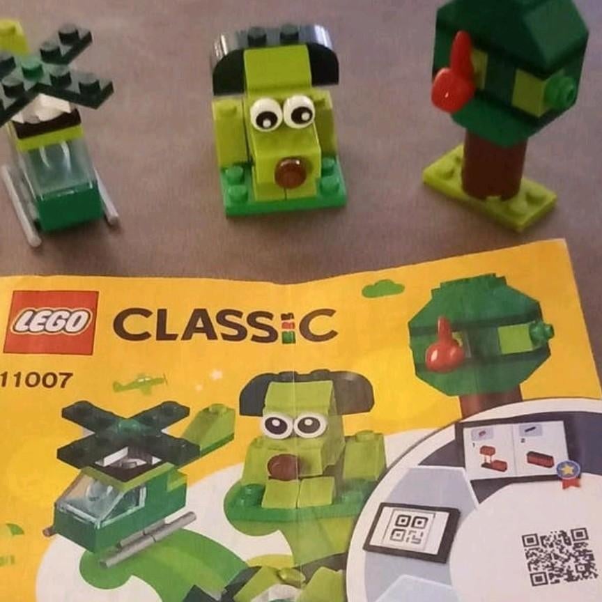 Lego Classic 11007 compleet en gedemonteerd, Kinderen en Baby's, Speelgoed | Duplo en Lego, Zo goed als nieuw, Lego, Complete set
