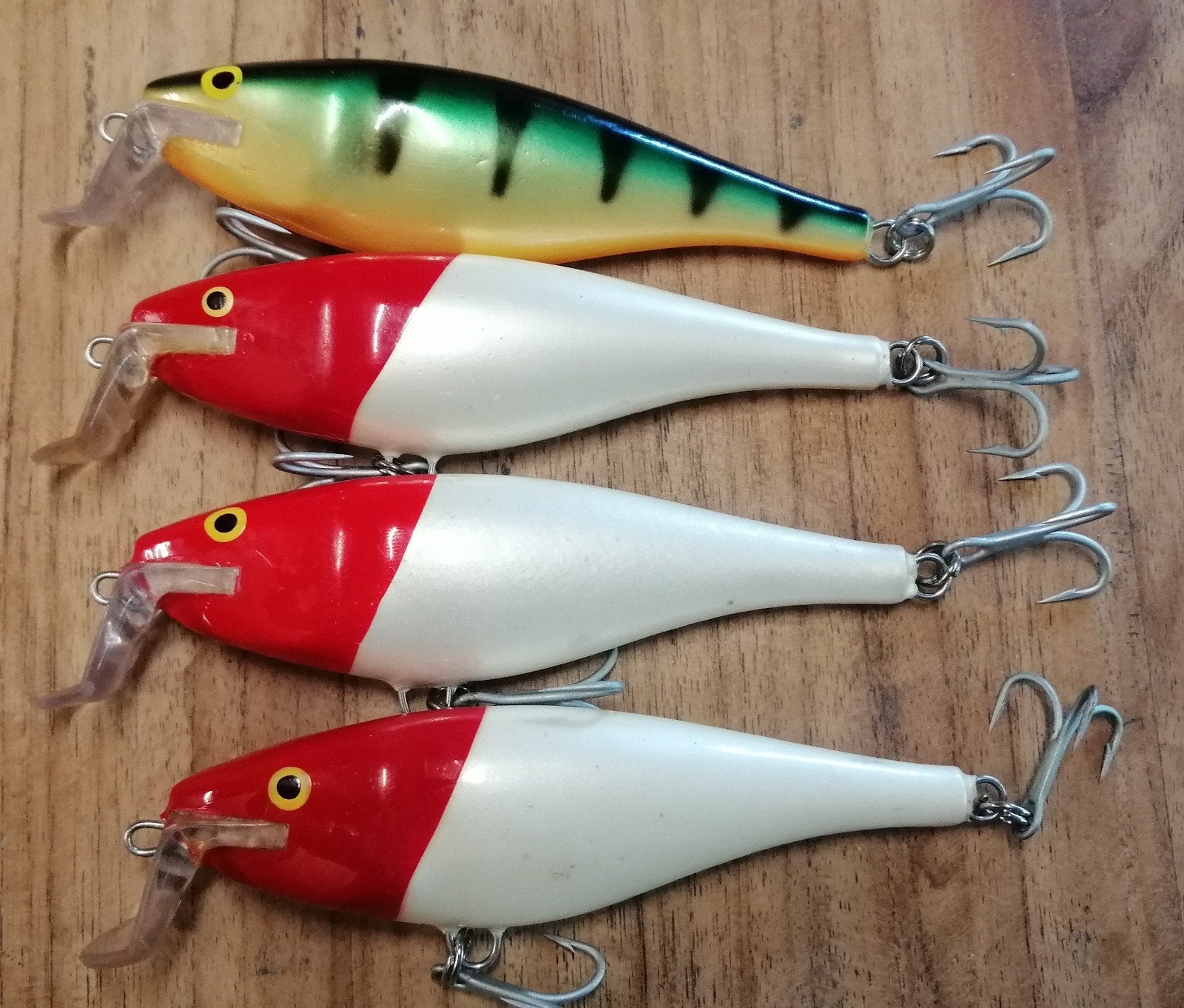 4x Rapala SSR14, Ophalen, Gebruikt, Overige typen