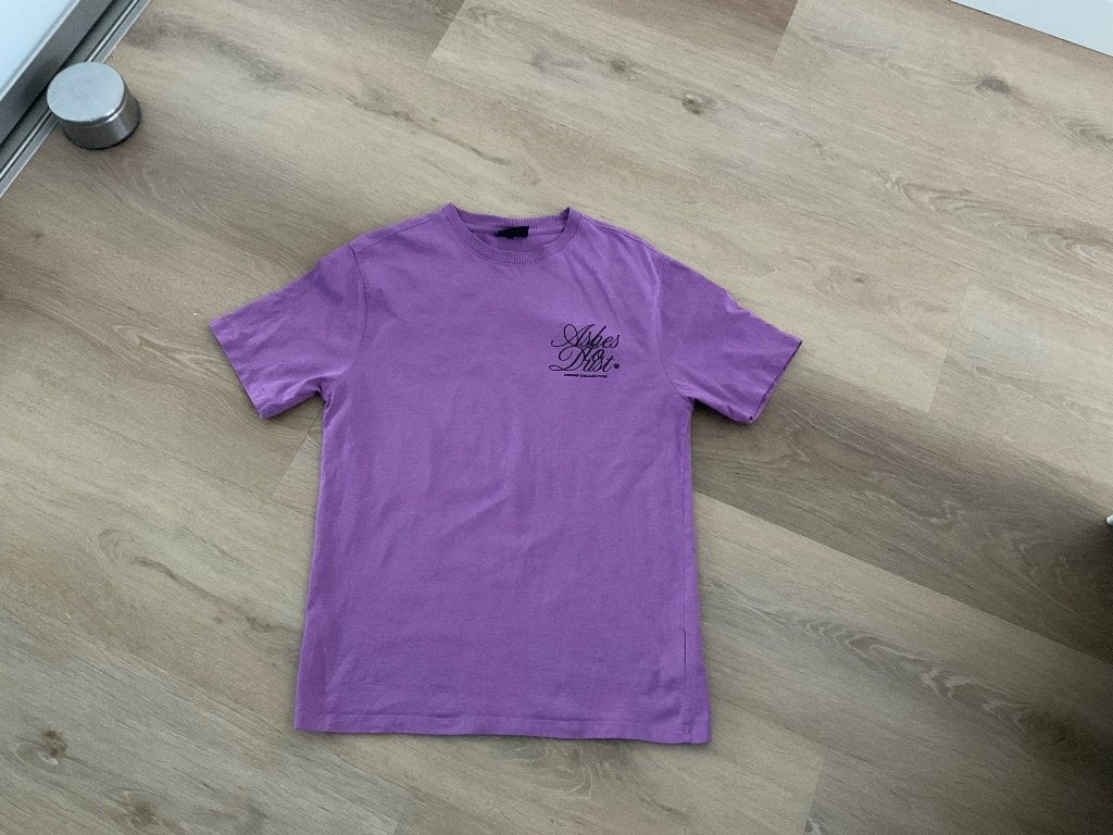 Shirt Ashes to Dust, Paars, Ashes to dust, Ophalen of Verzenden, Zo goed als nieuw