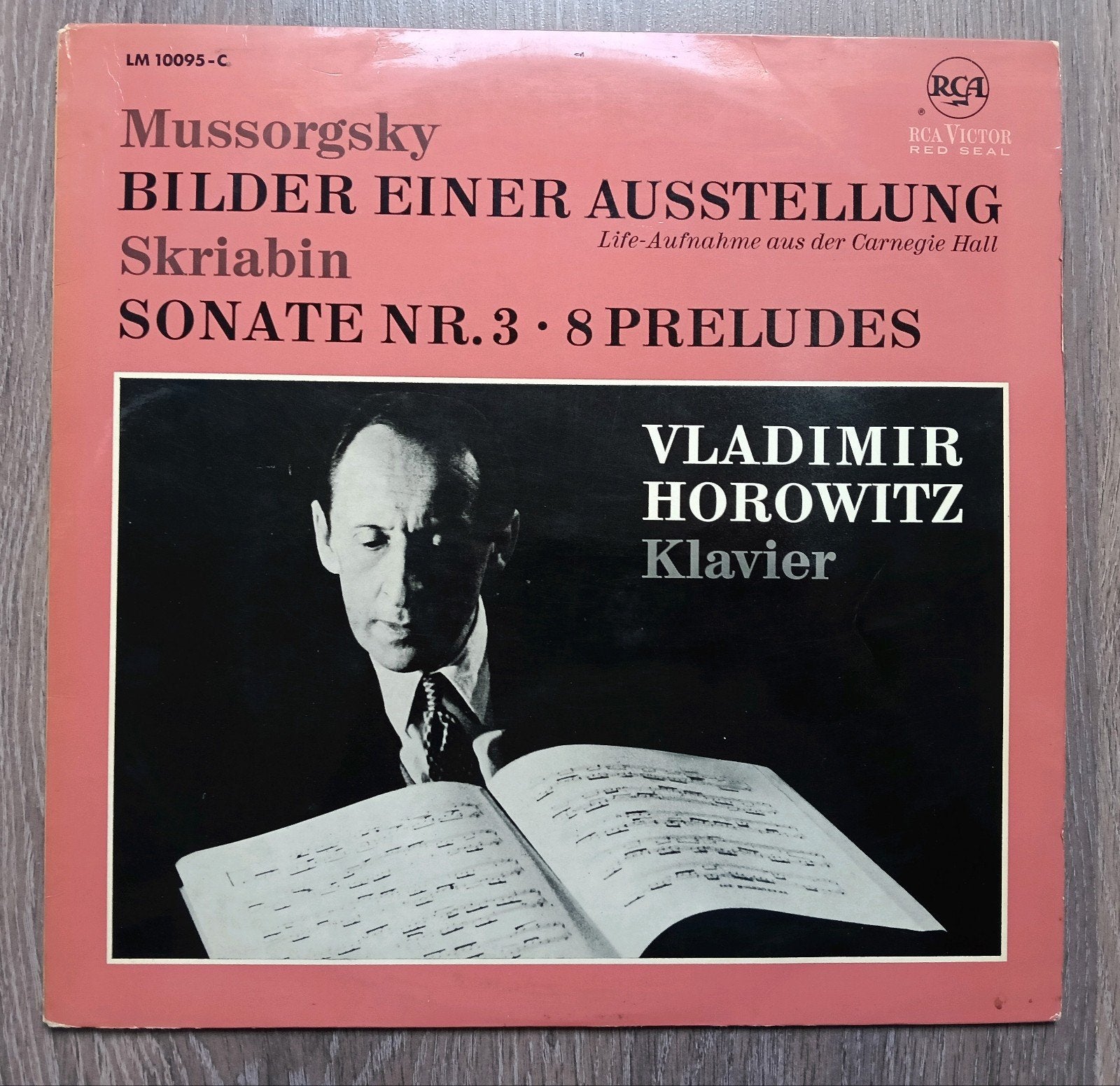 Vladimir Horowitz - Mussorgsky/Skriabin LP (RCA Victor), Cd's en Dvd's, LP, Gebruikt, Overige componisten, Ophalen of Verzenden