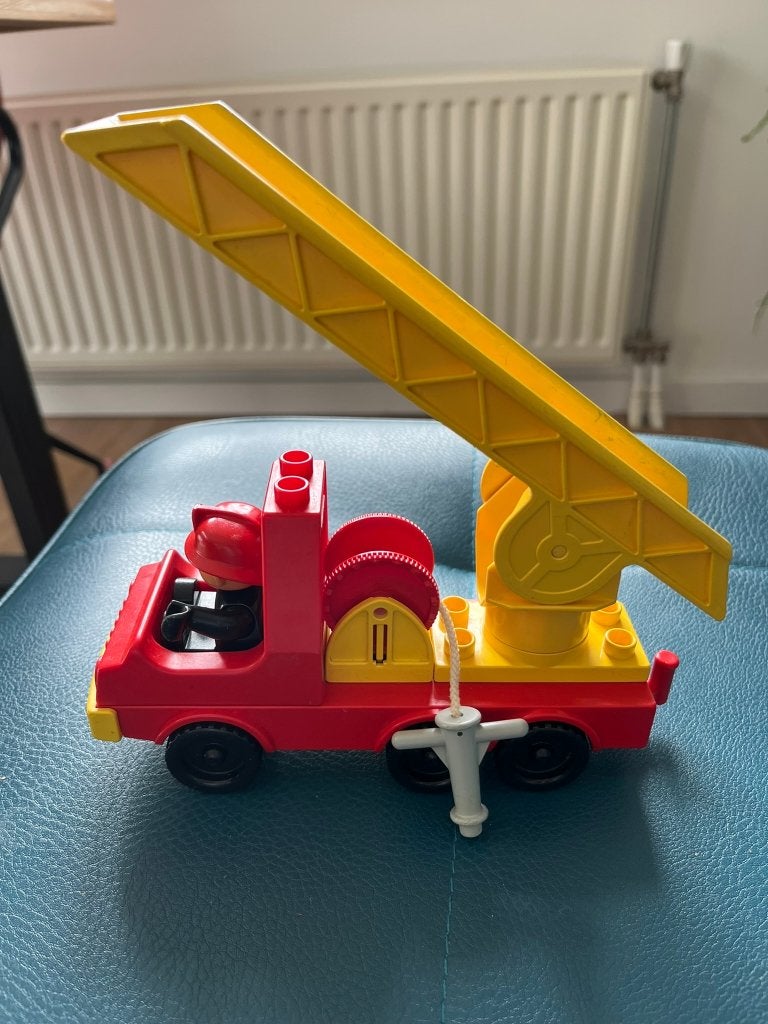 Duplo-brandweerwagen, Gebruikt, Overige thema's, Compleet, Ophalen of Verzenden
