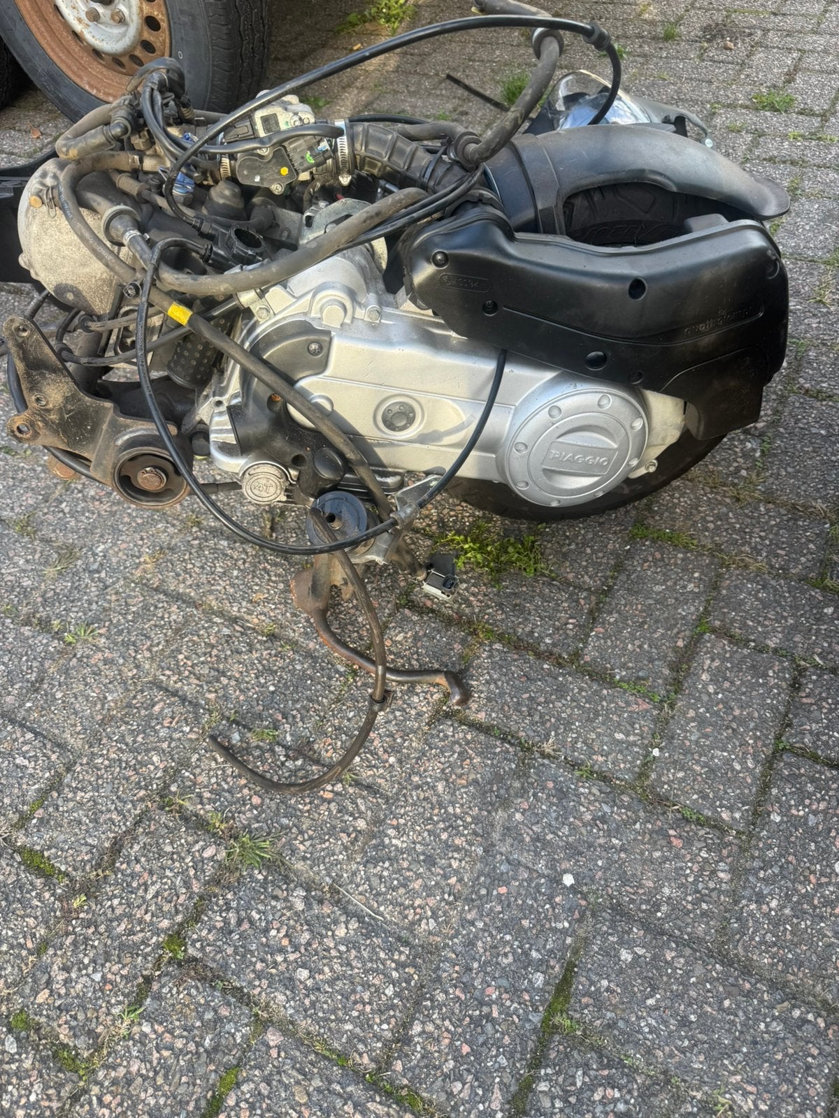 Piaggio zip 4 takt injectie blok 4052km plug and play, Ophalen, Zo goed als nieuw, Blok