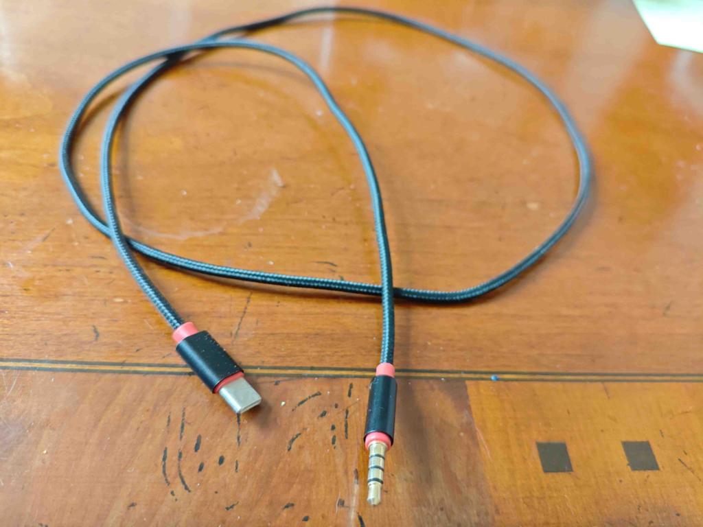 USB-C naar 3.5mm Audio Kabel - 1 meter, Ophalen of Verzenden, Minder dan 2 meter, Overige kabels