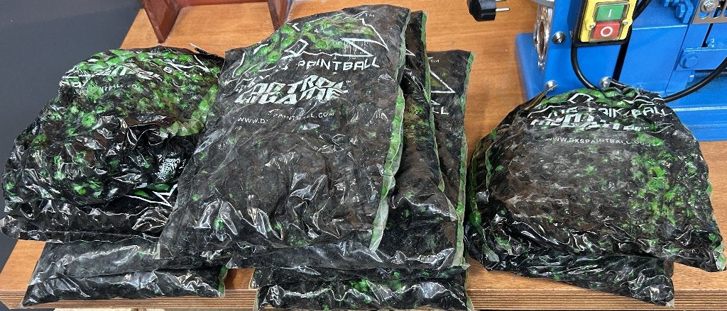 Paintballs, Ophalen, Nieuw