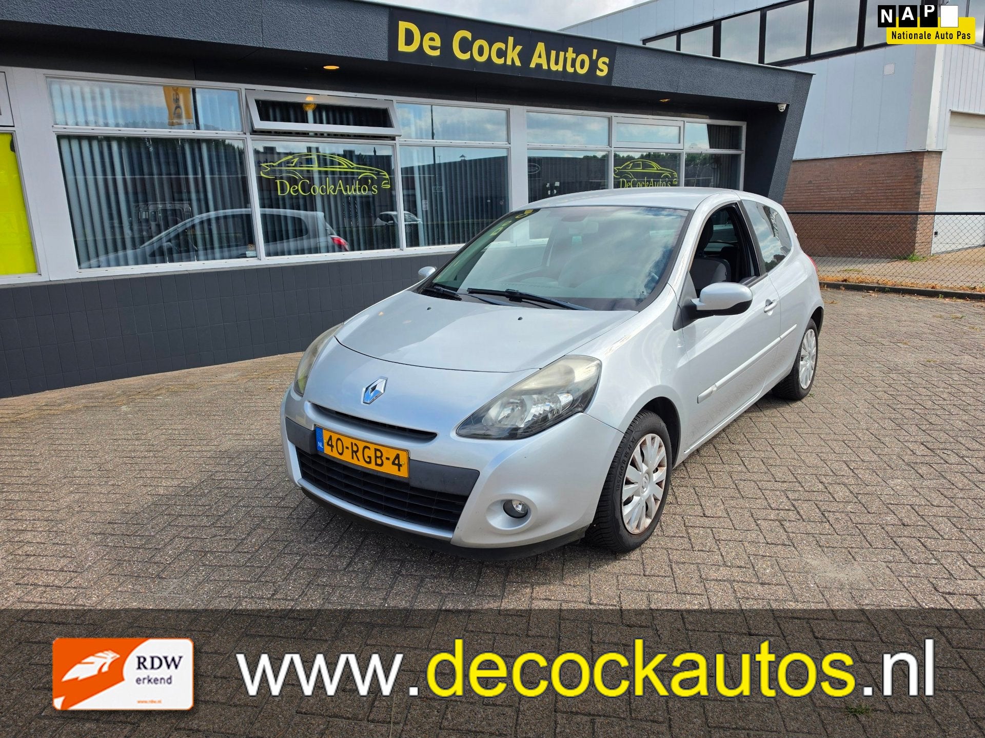 Renault Clio 1.5 dCi Parisienne, Auto's, Renault, Bedrijf, Te koop, Clio, ABS, Airbags, Airconditioning, Automatische klimaatregeling