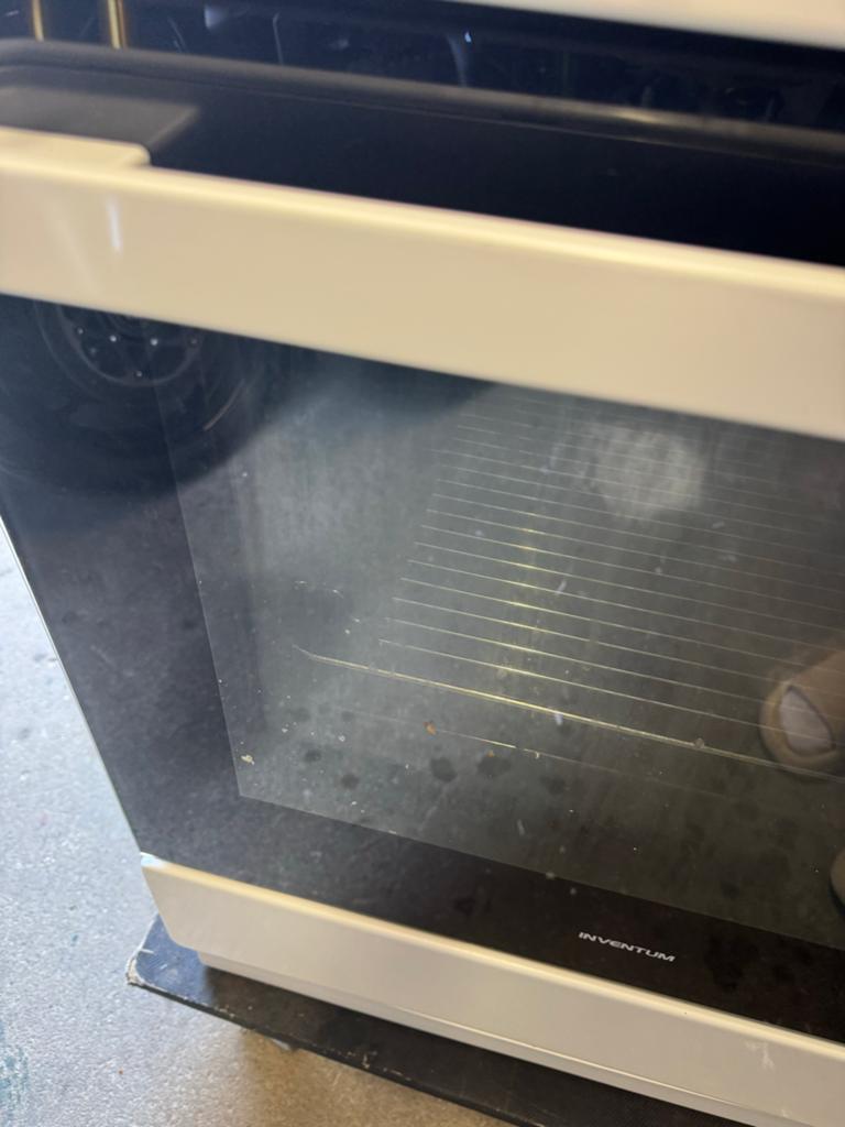 Inventum 60cm gasfornuis met oven, Ophalen, Gebruikt, Hete lucht, 60 cm of meer