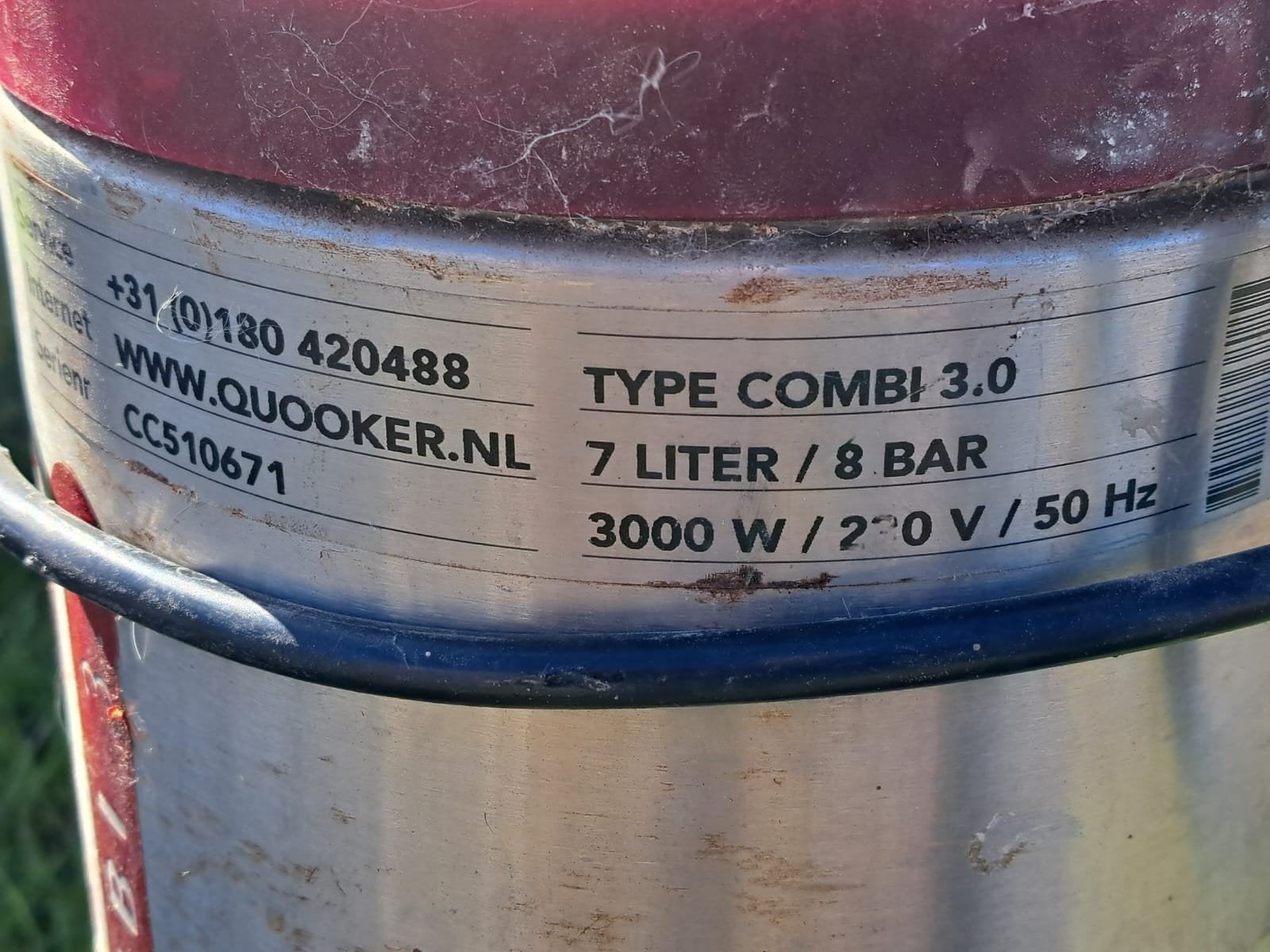 Quooker 7 liter type combi 3.0, Huis en Inrichting, Keuken | Keukenbenodigdheden, Ophalen, Gebruikt