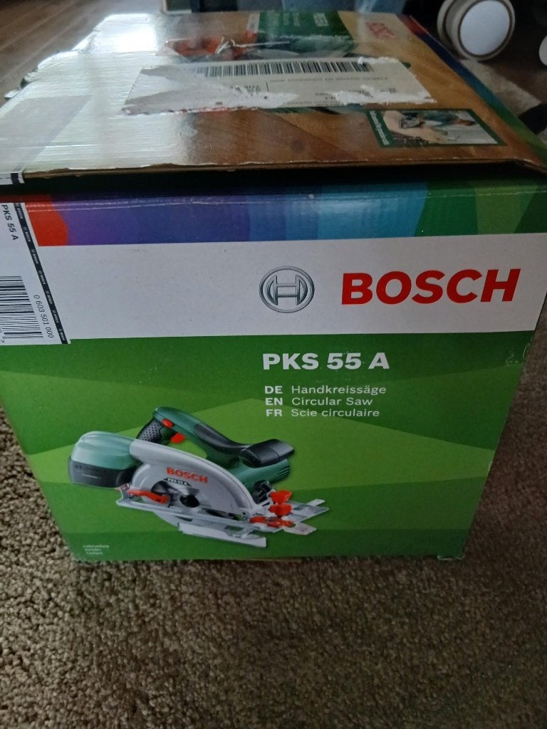 Bosch Zaagmachine, Ophalen, Cirkelzaag, Zo goed als nieuw, 30 tot 70 mm