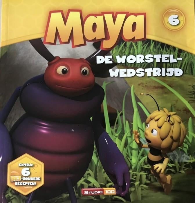Maya de bij deel 6 de worstelwedstrijd, Ophalen of Verzenden, Non-fictie