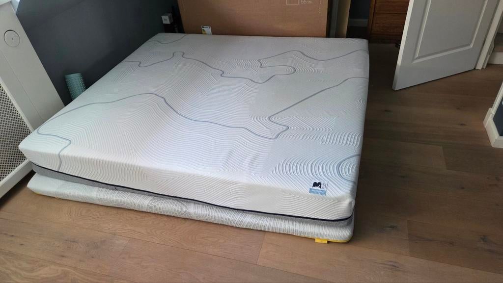B Bright Platinum Coolmax 200 matras met Topmatras Gel, Huis en Inrichting, Ophalen, Gebruikt, Tweepersoons, Matras