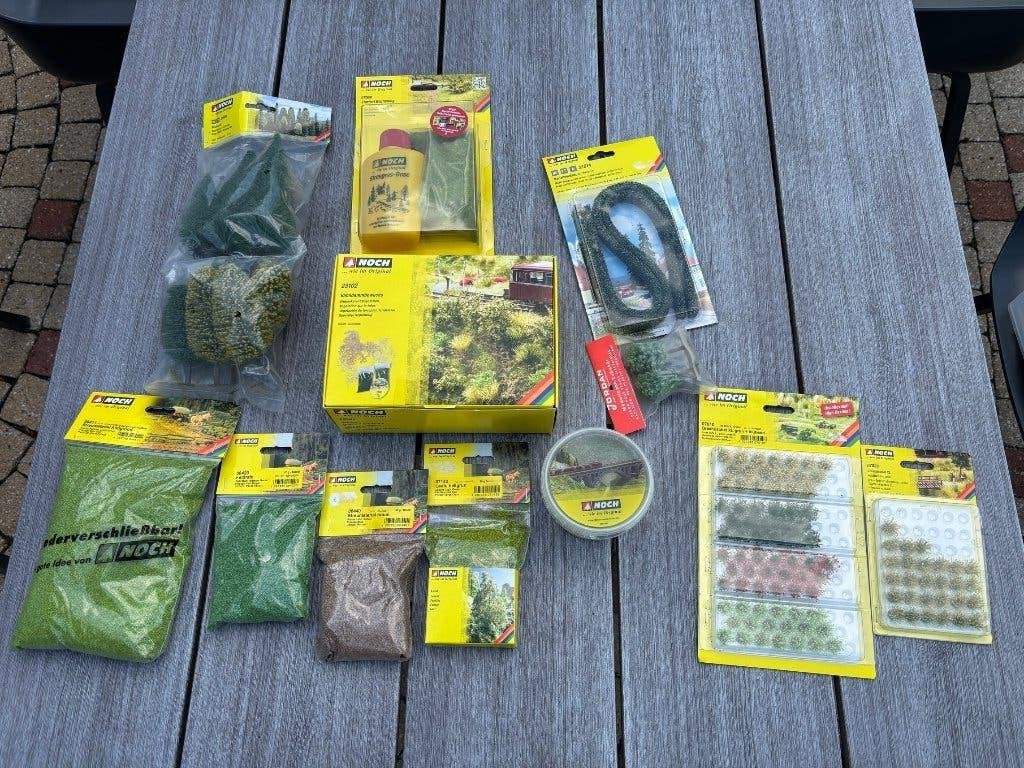 Noch H0 kavel diverse scenery nieuw!!!!!!!!!, Overige merken, Natuur, Gelijkstroom of Wisselstroom, Nieuw