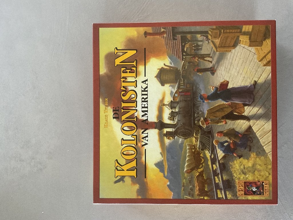 De kolonisten van Amerika, Hobby en Vrije tijd, Gezelschapsspellen | Bordspellen, Ophalen, Zo goed als nieuw, 999 Games