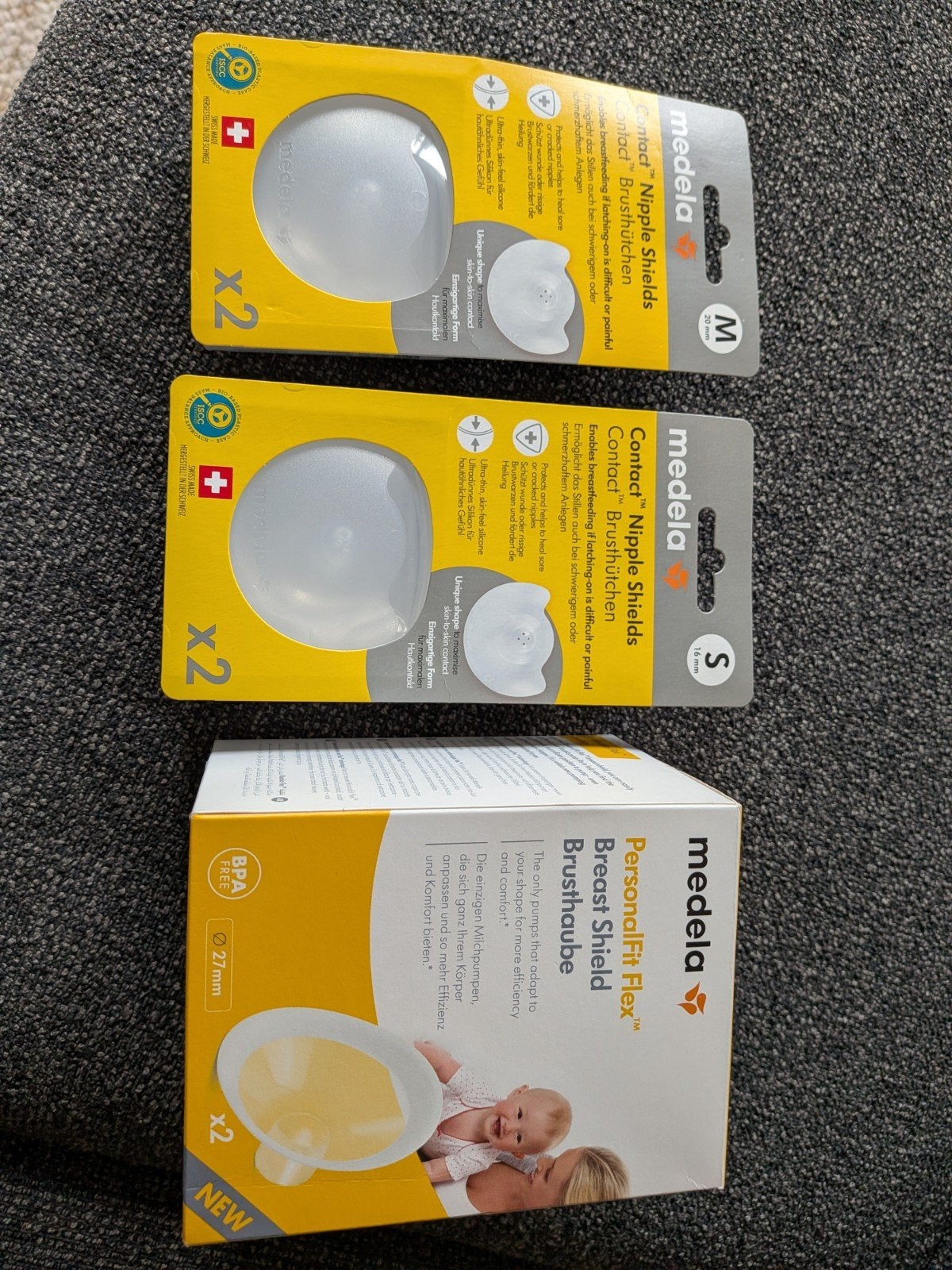 medela breastshield 27 mm, Ophalen of Verzenden, Nieuw, Borstkolf