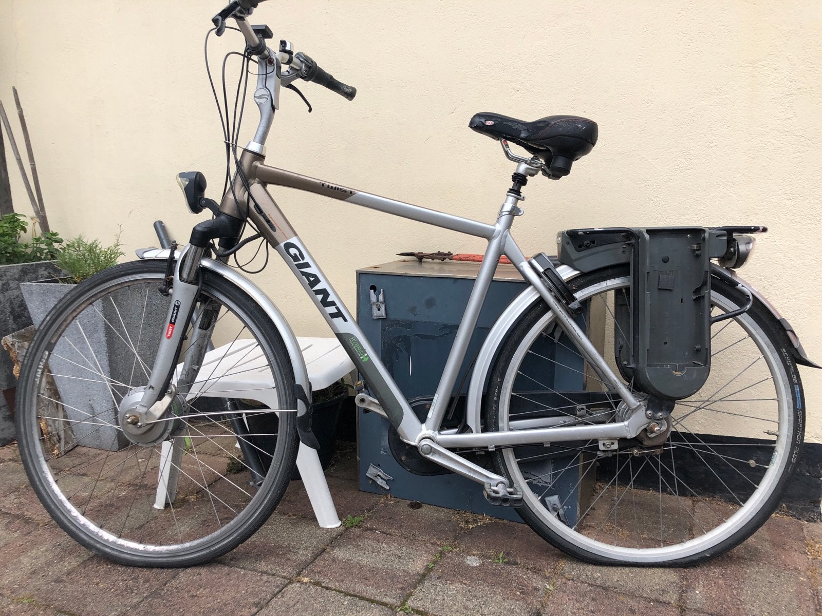 Giant Twist Go Power elektrische fiets, Ophalen, Gebruikt, Giant, 51 tot 55 cm