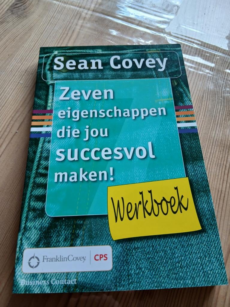 Sean Covey - Werkboek, Boeken, Ophalen of Verzenden, Zo goed als nieuw, Sean Covey