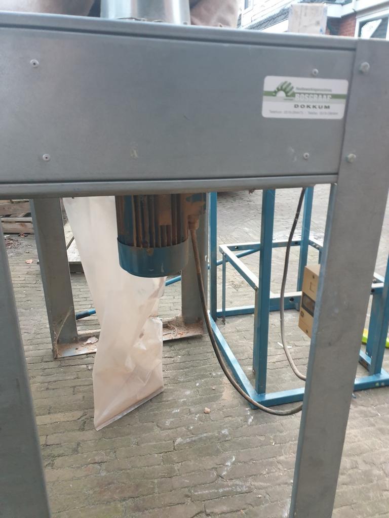 Afzuiging op 380 volt voor zaagwerk, Doe-het-zelf en Verbouw, Ventilatie en Afzuiging, Ophalen of Verzenden