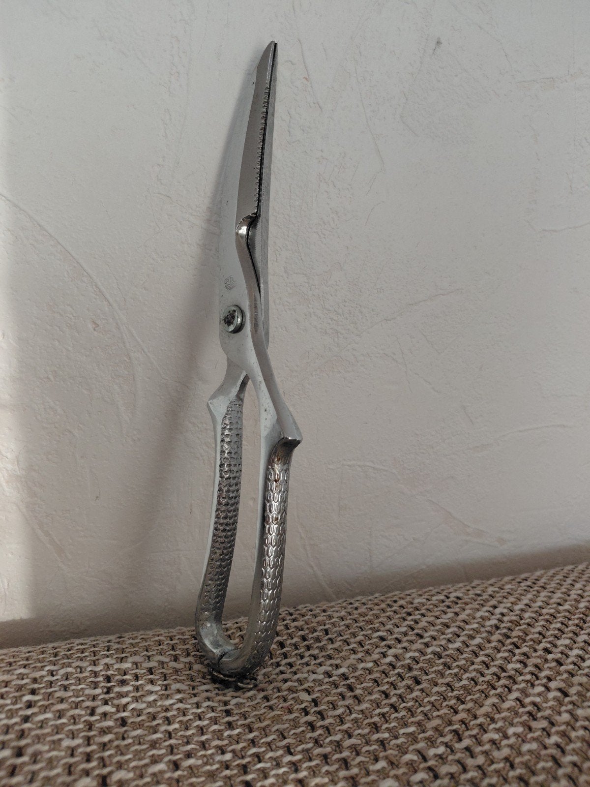 Gevogelte schaar 24 cm lang, Zilver, Ophalen of Verzenden, Metaal, Overige typen