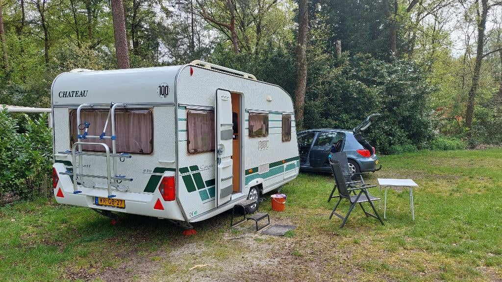 Chateau Caratt Nice 4,30 met mover, 750 - 1000 kg, Particulier, Kachel, Tot en met 4