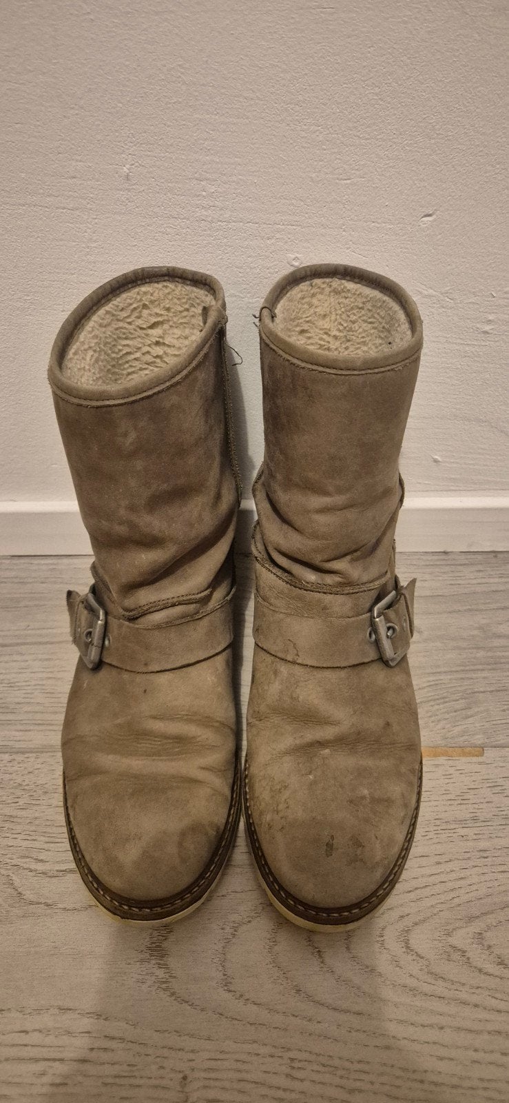 Bullboxer gevoerde laarzen - Maat 40, Bruin, Lage of Enkellaarzen, Ophalen of Verzenden, Gedragen
