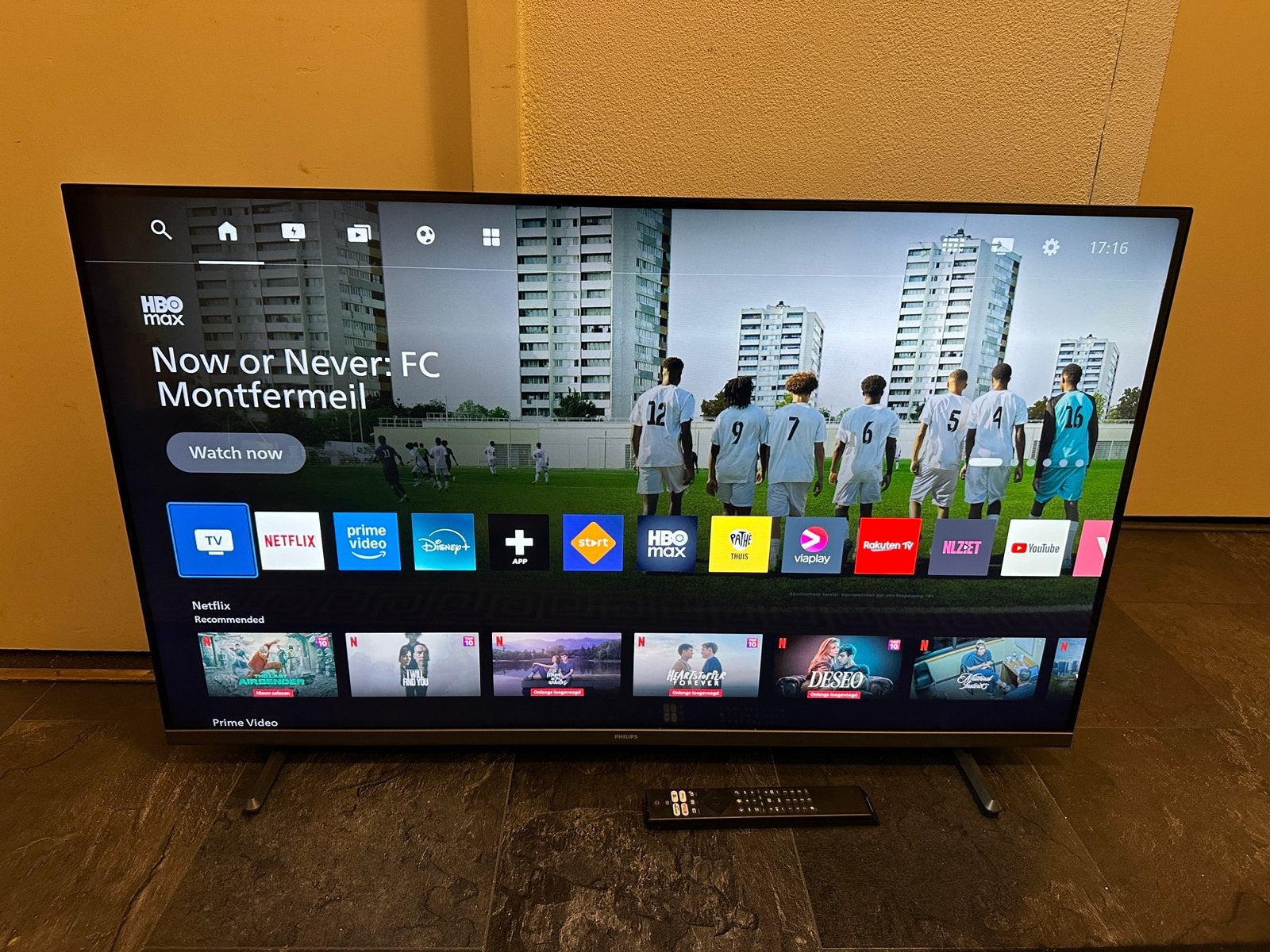 Philips smart tv 43 inch 4K UHD, Philips, LED, Ophalen of Verzenden, Zo goed als nieuw