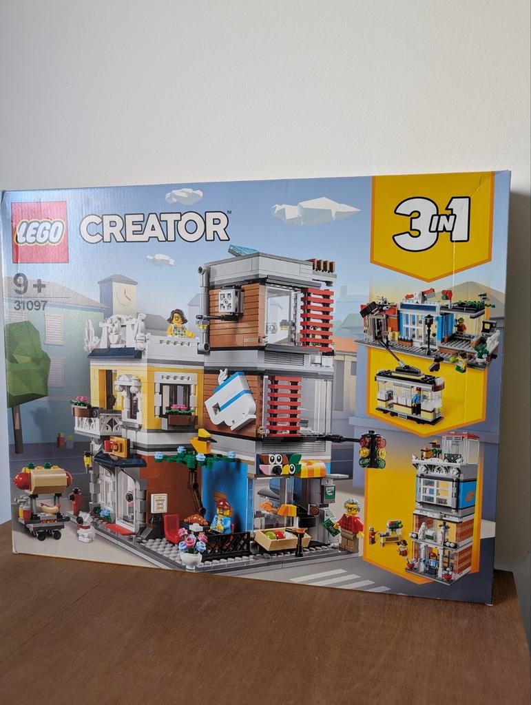 Sealed: Lego Creator 31097 Huisdierenwinkel en café, Ophalen, Nieuw