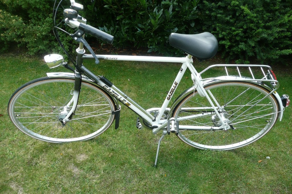Gazelle Tour de France sportieve herenfiets 57 cm 28 inch, Ophalen, Gebruikt, Versnellingen, 57 tot 61 cm