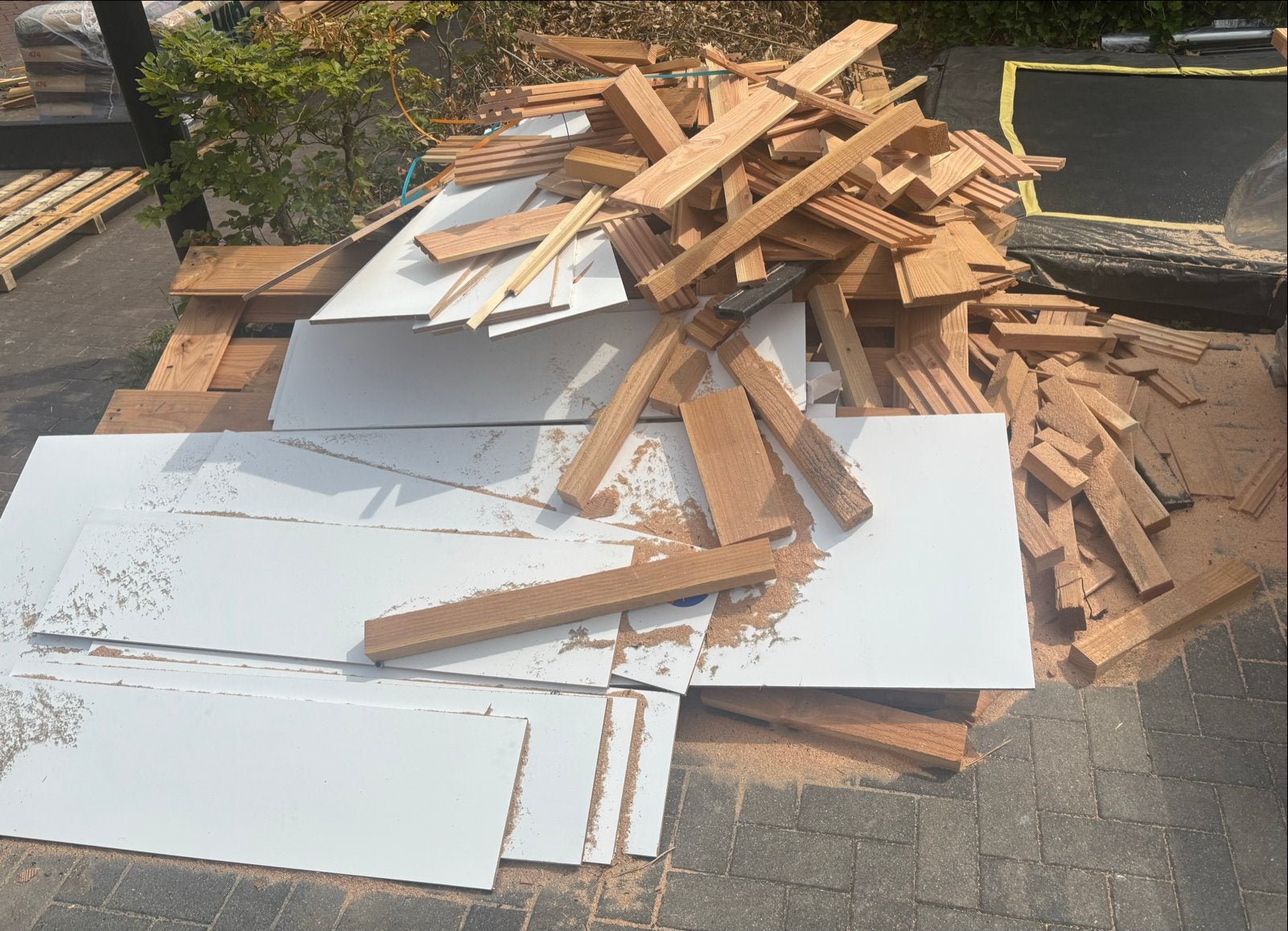 GRATIS Brandhout ophalen in Harderwijk, Minder dan 3 m³, Ophalen