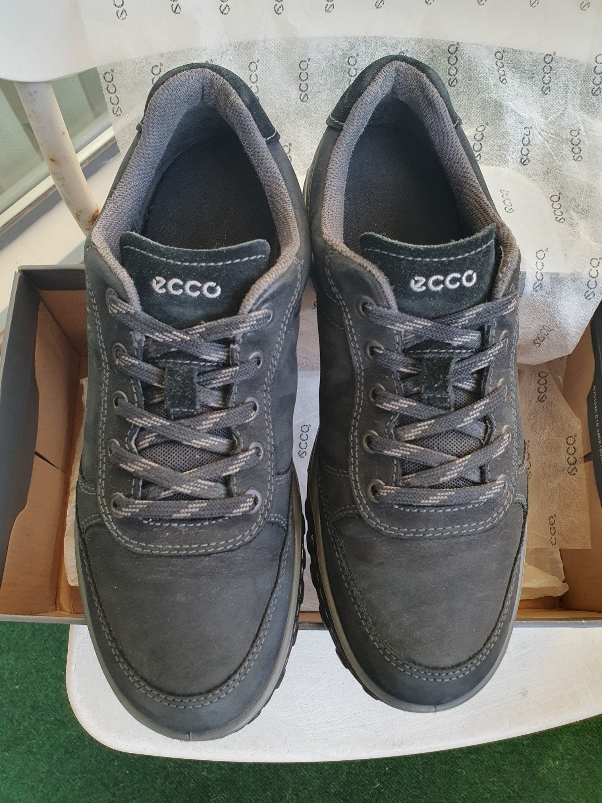 ECCO Heren nubuck sneaker maat 42 - Zo goed als nieuw, Kleding | Heren, Schoenen, ECCO, Zwart, Ophalen of Verzenden, Sneakers of Gympen