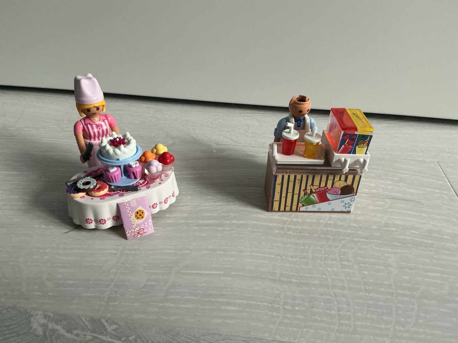 Playmobil Bakkerij en drinkkraampje, Ophalen, Gebruikt