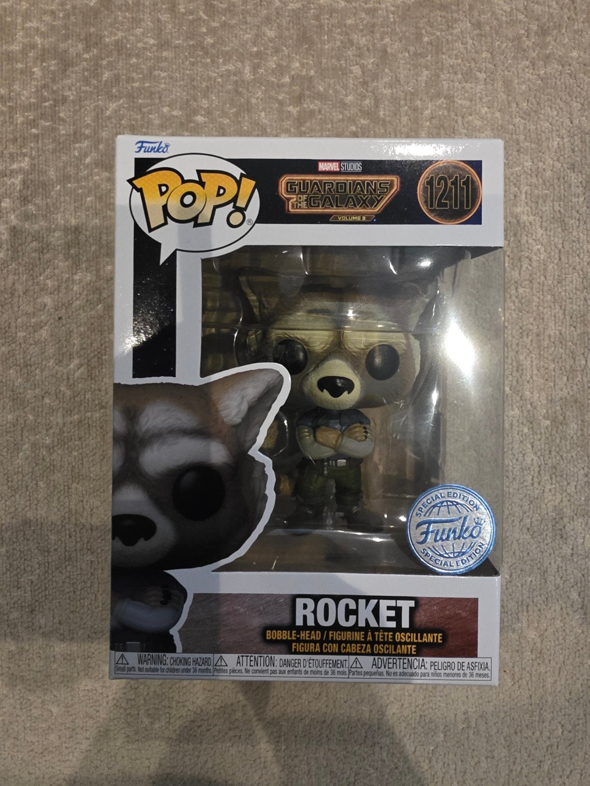 Funko Pop! Rocket Guardians of the Galaxy Volume 2 (1211), Ophalen of Verzenden