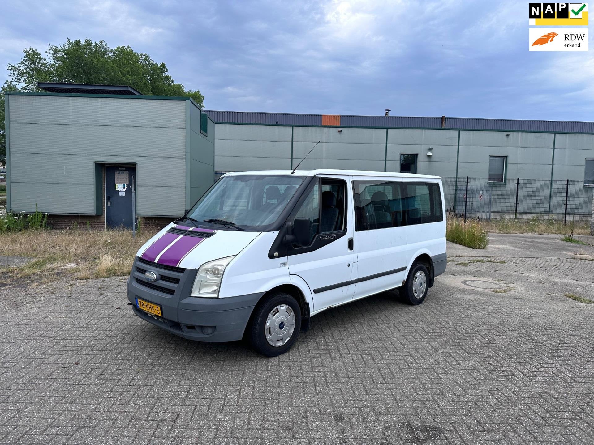 Ford Transit Kombi 300S 2.2 TDCI 9Persoons.9persoons, Euro 5, 86 pk, Electronic Stability Program (ESP), Wit