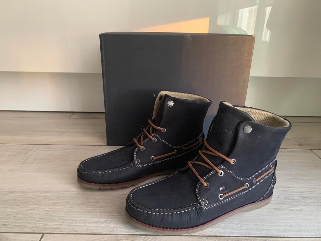 Tommy Hilfiger boots blauw maat 42, Ophalen of Verzenden, Nieuw, Blauw, Boots