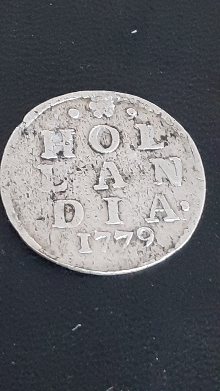 2 Stuiver munt Hollandia 1779, Vóór koninkrijk, Zilver, Losse munt, Overige waardes