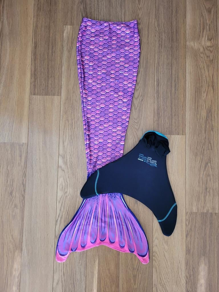 Zeemeerminnenstaart met monofin, Ophalen, Meisje, Zwem-accessoire