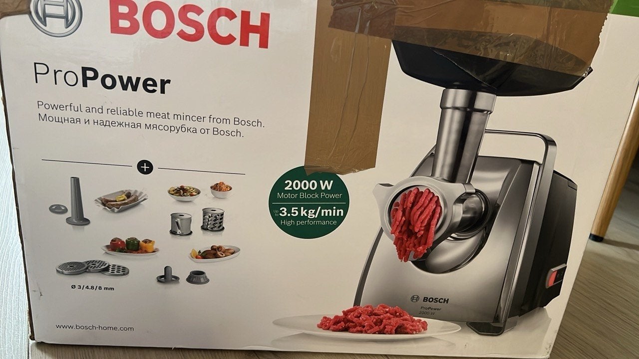 Bosch ProPower Vleesmolen MFW67400 - Nieuw in doos, Ophalen of Verzenden