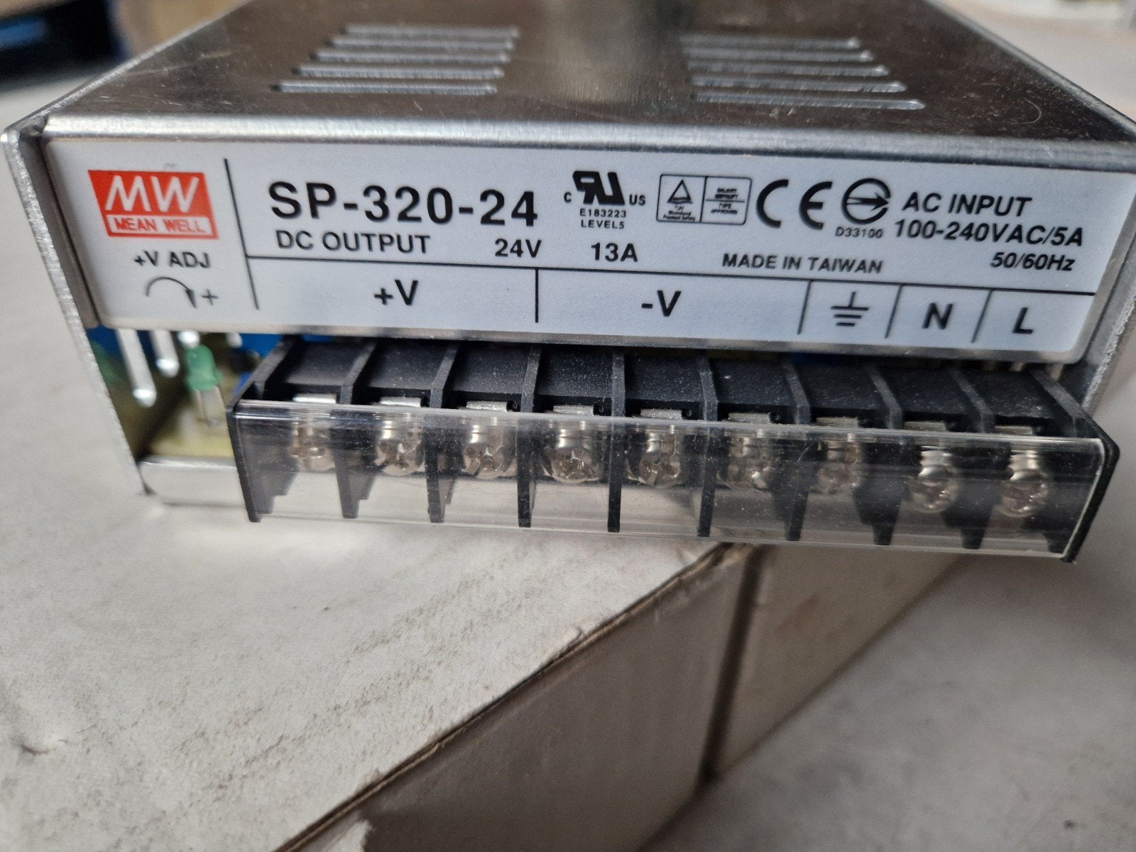 Meanwell SP-320-24 Mean Well, Ophalen of Verzenden, Nieuw