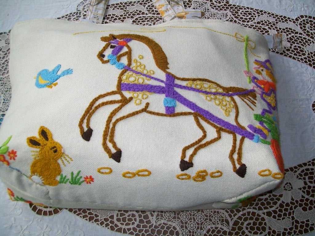 dames handtas nieuw exclusief handgemaakt geborduurd, Ophalen of Verzenden, Nieuw, Overige kleuren, Handtas