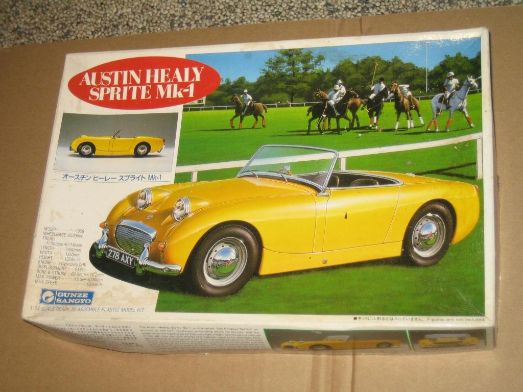 25,- Japanse bouwpakket austin healy sprite mk-1 G sangyo, Gebruikt, 1:50 of kleiner, Auto, Ophalen