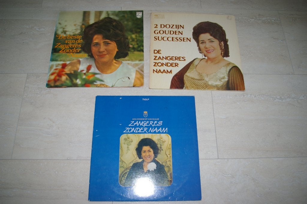 Zangeres Zonder Naam / Jerry Beij 7 dubbel LP's, Ophalen of Verzenden, Gebruikt, Cd of Plaat
