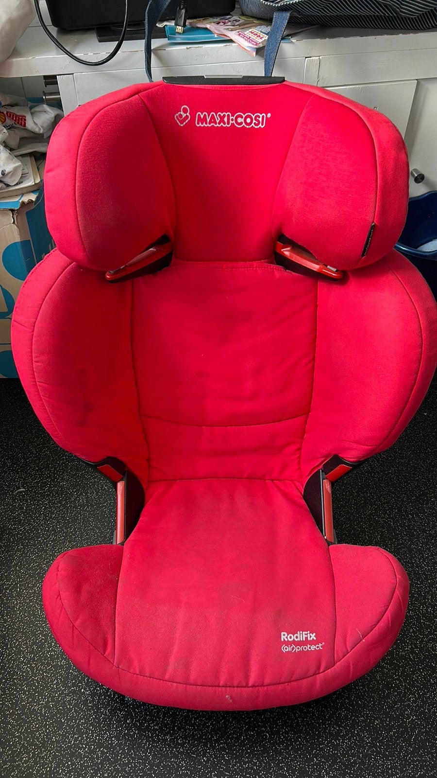 MaxiCosi Rodifix - Rood, Ophalen, Gebruikt, 15 t/m 36 kg, Isofix