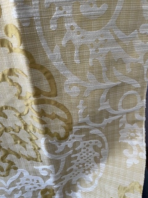 BD6-Luxe stof Diciasette Oro, Hobby en Vrije tijd, Overige kleuren, Verzenden, Zo goed als nieuw, 30 tot 120 cm