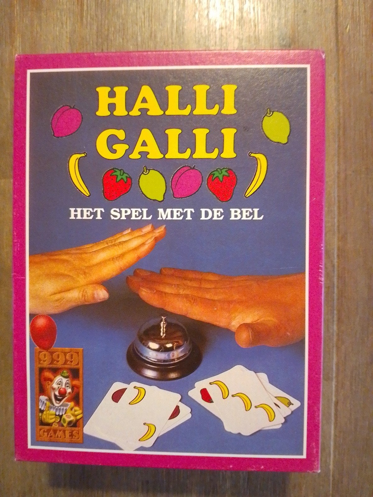 Halli Galli: het spel met de bel, Ophalen, Zo goed als nieuw, 999 Games