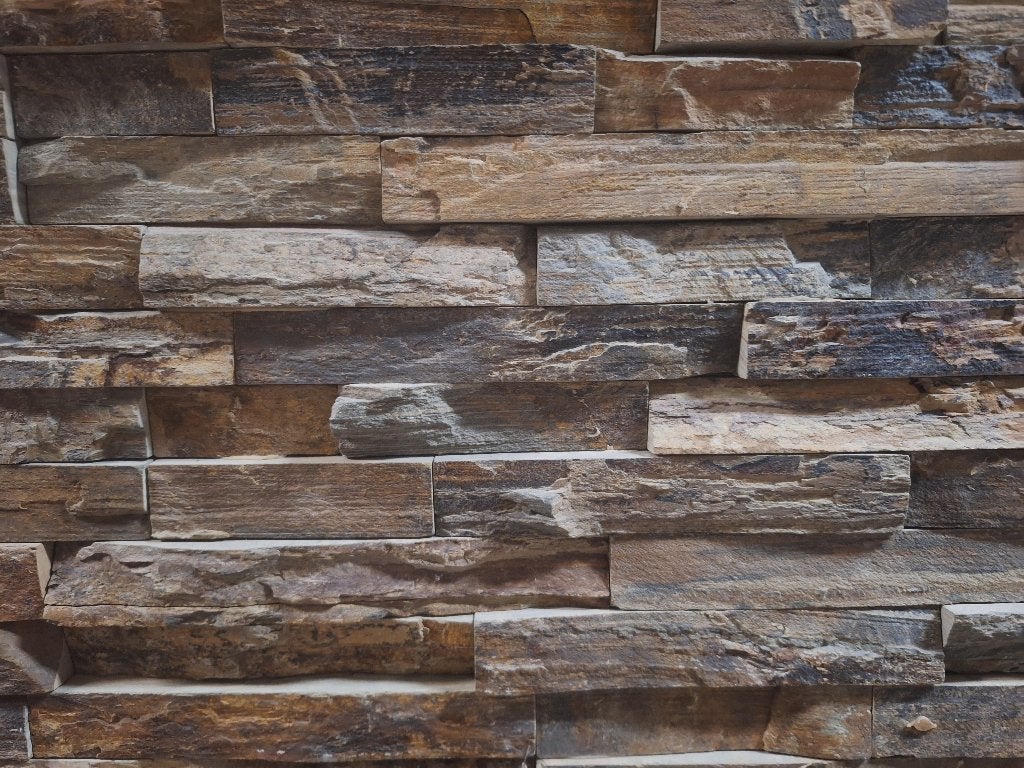 breukruwe wandstrips Rusty Slate Leisteen Splitface, Ophalen of Verzenden, Nieuw, Overige typen
