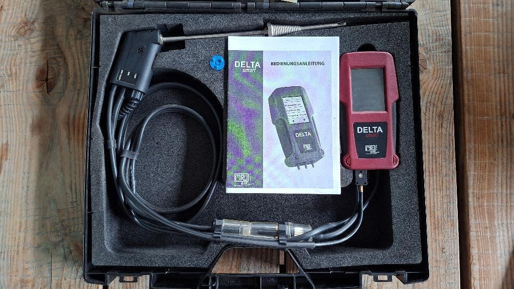 Delta Smart MRU Air Uitlaatgassenanalysator / meter, Auto diversen, Autogereedschap, ., Ophalen of Verzenden, Zo goed als nieuw