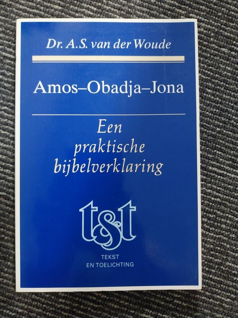Amos-Obadja-Jona: Een praktische bijbelverklaring, Boeken, Godsdienst en Theologie, Ophalen of Verzenden, Gelezen, Dr. A.S. van der Woude